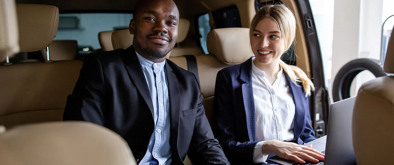 Chic Chauffeur Services Corporate Transfers Hero, Transport for business professionals